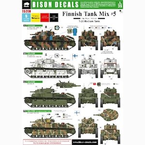 BISON DECALS�b1/35 �t�B�������h��� Mix #5 T-28�f�J�[���Z�b�g�yBD35200�z�bMS BD35200 ̨����޾ݼ�Mix#5