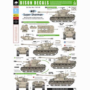 1 35 六日戦争デカールセット 3 M51スーパーシャーマン Joshin Webショップ 通販 Bison Decals Ms M51スー