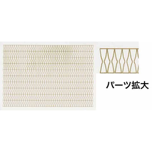 (N) No.10212 カーテン表現シール 帯縛り 薄いグレー(120窓分)【在庫処分】