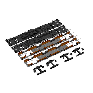 (HO) PP115 201系走行化キットB［床下機器・座席付属］（モハ201・200用）