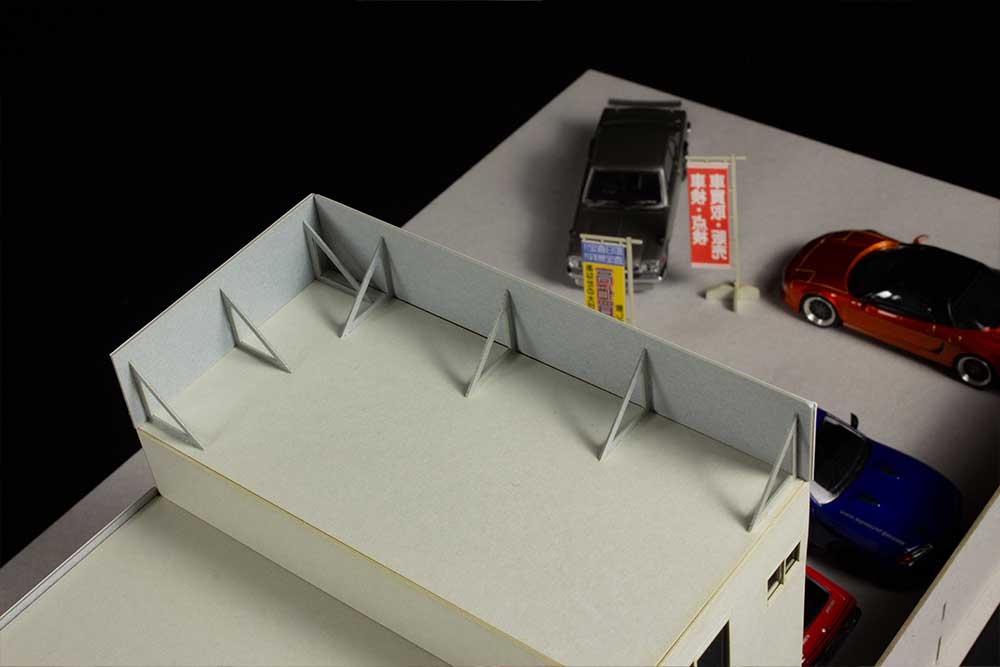 1/64 オートガレージ[名車専門店] ペーパーキット【PP124