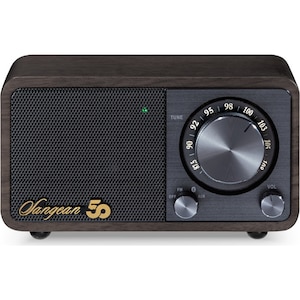 �T���W�[���bFM���W�I�EBluetooth�X�s�[�J�[�i�_�[�N�E�H�[���i�b�g�j�yFM��p�z�@Sangean�n��50���N�L�O���f���bWR-301-50THDW