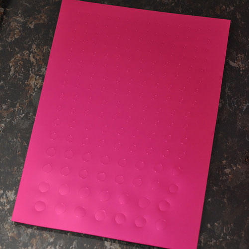 センサー用メタリックシール ピンク（1枚入）【SMTLS-PINK
