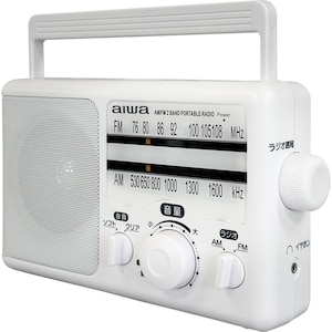 �A�C���b���C�hFM/AM�|�[�^�u�����W�I(�z���C�g)�bGAA4-PHR0001-WH