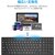 iClever(�A�C�N���o�[)�bBluetooth�L�[�{�[�h�@IC-BK22(�u���b�N)�bE03-0131J-73