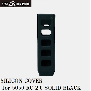 5050WORKSHOP�bSILICONE COVER for 5050RC2.0 SOLID BLACK�i�\���b�h�u���b�N�j�bTR8-5WS-4441