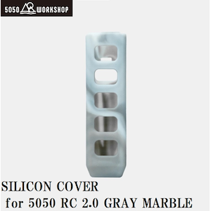 5050WORKSHOP�bSILICONE COVER for 5050RC2.0 GRAY MARBLE�i�O���[�}�[�u���j�bTR8-5WS-4443