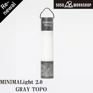 5050WORKSHOP�b�y���j���[�A���zMINIMALight 2.0 GRAY TOPA�i�O���[�j�bTR8-5WS-4469