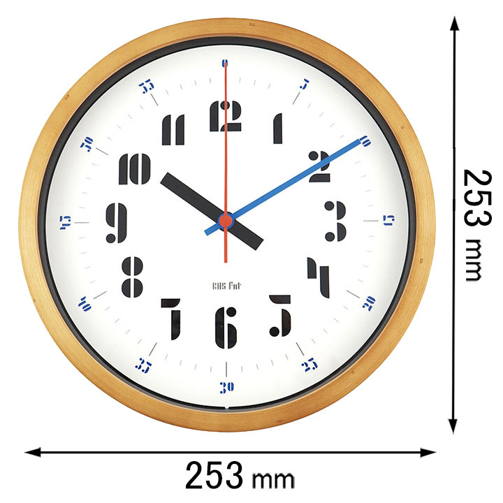 Wall clock 掛け時計 ブルー ヘイ HAY WALL CLOCK 掛け時計 ブルー