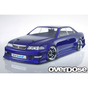 トヨタ JZX100 マークII クリアボディー (195mm/デカール・マスキング・ライトバケット付き）【OD1636b】