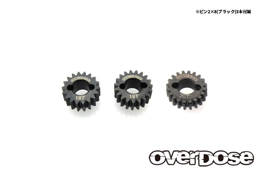 Overdose Aluminum Cooling Fan Mount Set Red For Drift GALM