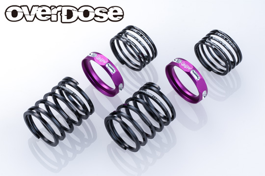 4Edge ツインスプリング 1.2-2065 (線径 1.2、6.5巻、自由長20mm