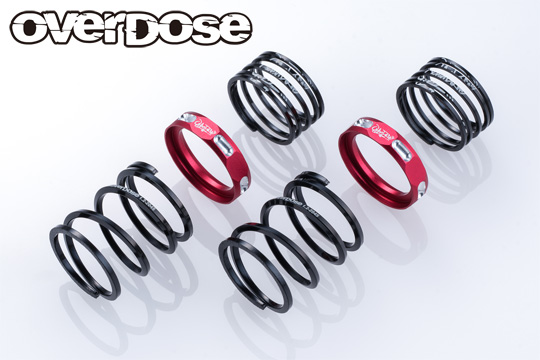 ターチーロングスプリング 4Edge ツインスプリング 1.2-2050 (線径 1.2、5.0巻、自由長20mm