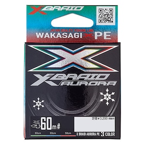 X-BRAID�b�G�b�N�X�u���C�h �I�[���� ���J�T�MPE 4�{�g 60m(0.15��)�b���� ܶ���PE 4�ݸ� 60m(0.15�޳)