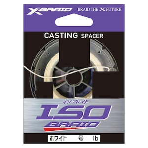 X-BRAID�b�G�b�N�X�u���C�h �C�\�u���C�h 5m �L���X�e�B���O�X�y�V���� �z���C�g(20��/130lb)�bISO_BRAID_5M20�޳