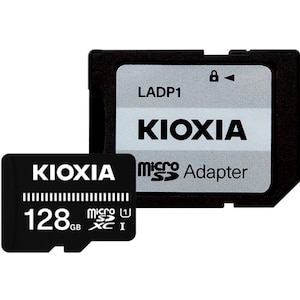 KIOXIA｜キオクシア｜【国内正規品】microSDXCメモリカード 128GB Class10 UHS-I｜KMUB-A128G