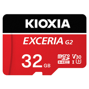 KIOXIA�b�L�I�N�V�A�b�y�������K�i�zmicroSDHC�������J�[�h Class10 UHS-I�@U3 V30 32GB�bKMU-B032GR