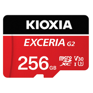 KIOXIA�b�L�I�N�V�A�b�y�������K�i�zmicroSDXC�������J�[�h Class10 UHS-I�@U3 V30 256GB�bKMU-B256GR