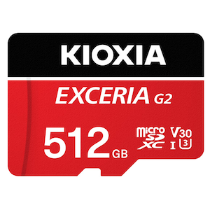 KIOXIA�b�L�I�N�V�A�b�y�������K�i�zmicroSDXC�������J�[�h  Class10 UHS-I�@U3 V30 512GB�bKMU-B512GR