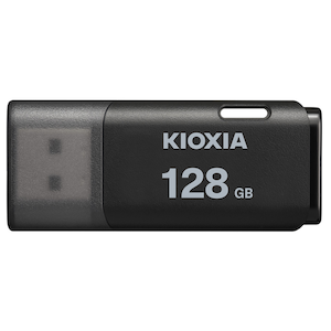 KIOXIA�b�L�I�N�V�A�b�y�������K�i�zUSB2.0�Ή� �t���b�V�������� 128GB�i�u���b�N�jTrans Memory U203 KUS-2A�bKUC-2A128GK
