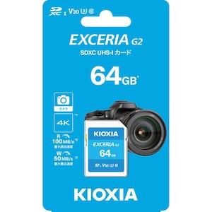 KIOXIA｜キオクシア｜【国内正規品】SDXCメモリーカード 64GB Class10 UHS-I｜KSDU-B064G