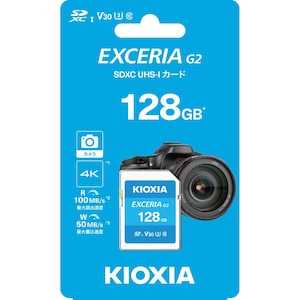 KIOXIA�b�L�I�N�V�A�b�y�������K�i�zSDXC�������[�J�[�h 128GB Class10 UHS-I�bKSDU-B128G