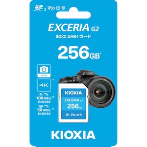 KIOXIA｜キオクシア｜【国内正規品】SDXCメモリーカード 256GB Class10 UHS-I｜KSDU-B256G