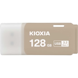 KIOXIA｜キオクシア｜【国内正規品】USBメモリ 128GB ウォームグレー TransMemory U301 スタンダードモデル｜KUC-3A128GH