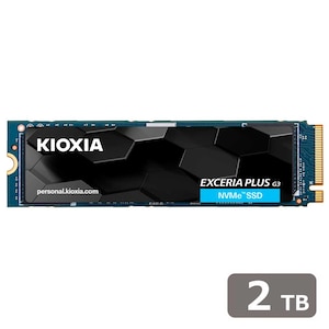 KIOXIA｜キオクシア｜内蔵SSD KIOXIA EXCERIA PLUS G3 NVMe Gen4x4 2TB｜SSD-CK2.0N4PLG3N