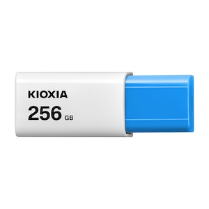 KIOXIA�b�L�I�N�V�A�b�y�������K�i�zTransMemory U304 USB�t���b�V�������� 256GB�i���C�g�u���[�j�bKUN-3A256GLB
