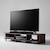 朝日木材加工｜65V型まで対応 テレビ台（ダークブラウン）｜AS-BCP1500-DB