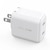 FUNMAXJAPAN�i�t�@���}�b�N�X�W���p���j�bCellCube AC�[�d�� 45W USB Type-C�~2�|�[�g (��)�bCCAC12-WH