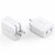 FUNMAXJAPAN�i�t�@���}�b�N�X�W���p���j�bCellCube AC�[�d�� 45W USB Type-C�~2�|�[�g (��)�bCCAC12-WH