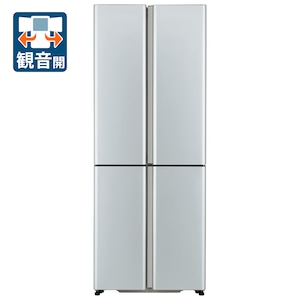 アクア｜420L 4ドア冷蔵庫（サテンシルバー）｜AQR-TZ42R-S