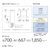 �A�N�A�b501L 6�h�A�①�Ɂi�}�b�g�N���A�u���b�N�j�bAQR-TXA50A-K