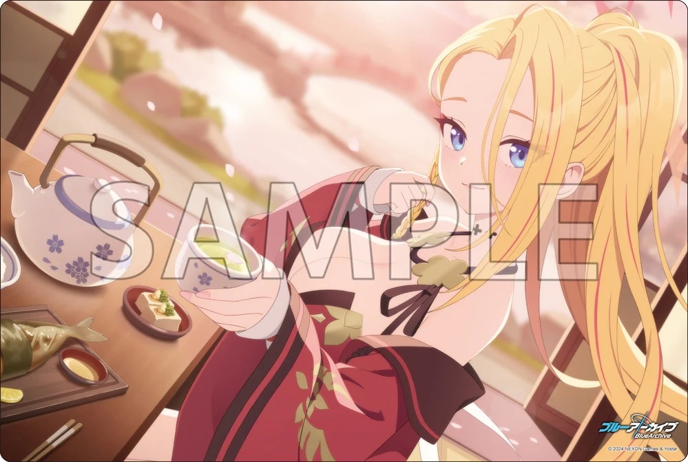 ラバーマット　ブルーアーカイブ『ユウカ』メモリアルロビーイラストver. ブシロード ブルーアーカイブ ユウカ メモリアルロビーイラスト
