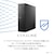 DELL�b�f���b�X���� �f�X�N�g�b�v�p�\�R�� Dell Slim ECS1250�iCore i7/ ������ 16GB/ 1TB SSD / Office����j-�@�u���b�N�bSD60-FNHBNJ