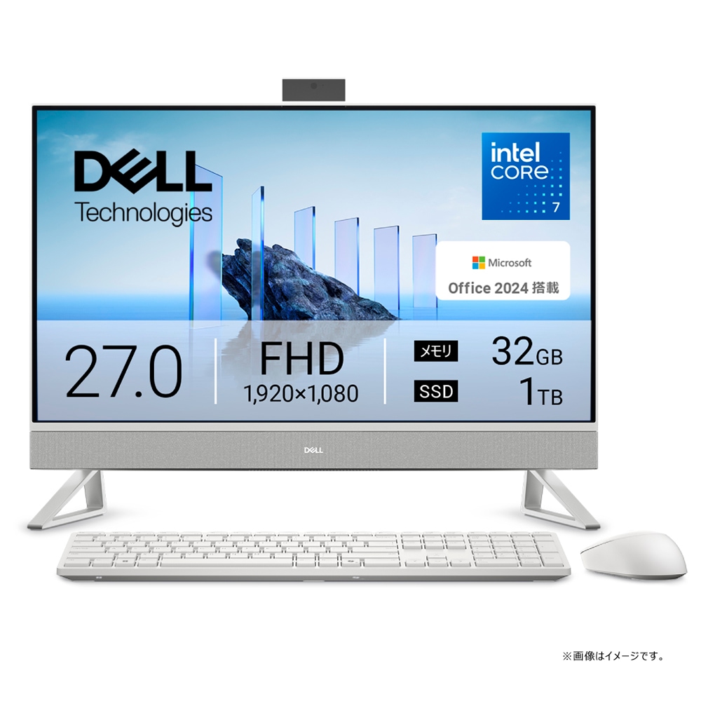27型 オールインワンデスクトップパソコン Dell 24 AIO EC24250
