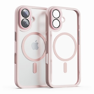 miak�biPhone 16 Plus�p �����Y�K�[�h��̌^MagSafe�Ή��N���A�P�[�X�i�s���N�j�bMA27197I16PL