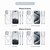 miak�biPhone 16 Plus�p �����Y�K�[�h��̌^MagSafe�Ή��N���A�P�[�X�i�X���[�L�[�N���A�j�bMA27201I16PL