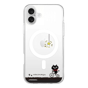 abbi�biPhone 16 Plus�p �l�R�}���W���EMagSafe�Ή��N���A�P�[�X�i�T�C�N�����O�j�bABF27238I16PL