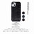 abbi�biPhone 16 Pro Max�p LIPARI �C�^���A�����U�[ MagSafe�Ή��o�b�N�J�o�[�i�l�C�r�[�j�bABS27361I16PM