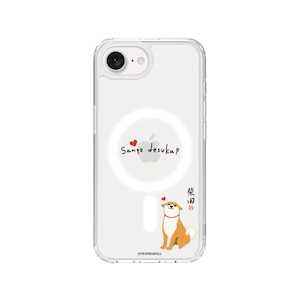 abbi�b[�������C�Z���X�i] ���΂�����MagSafe�Ή��N���A�P�[�X for iPhone17e/16e�p(�U���̋C�z)�bABF27531I16E
