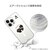 abbi�b[�������C�Z���X�i] �l�R�}���W���EMagSafe�Ή��N���A�P�[�X for iPhone17e/16e�p(�`���Ă����)�bABF27540I16E
