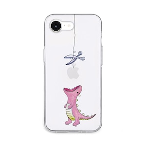 AKAN�b�\�t�g�N���A�P�[�X for iPhone17e/16e�p �͂�؂��U�E���X(�s���N)�bAK27573I16E