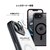 miak�b�����Y�K�[�h��̌^MagSafe�Ή��N���A�P�[�X for iPhone17e/16e�p(�X���[�L�[�N���A)�bMA27597I16E