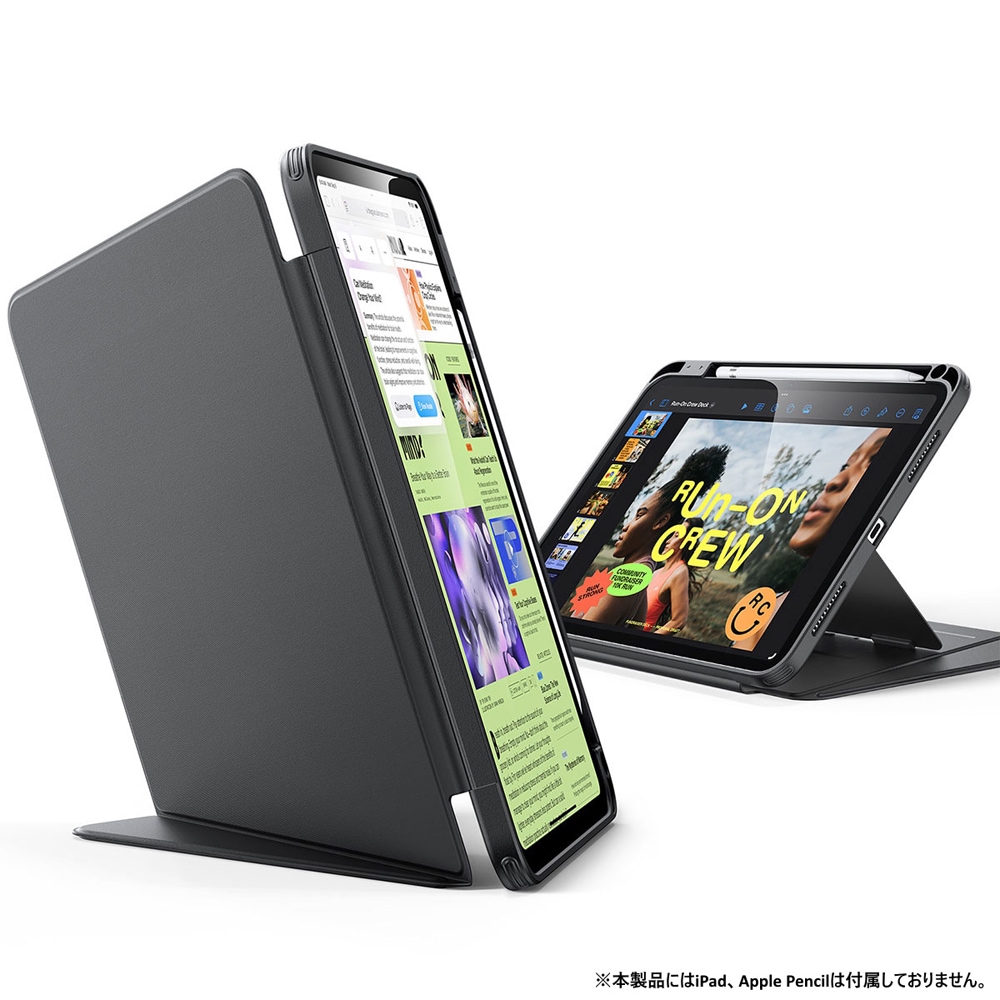 iPad（A16/第10世代）Flip ペンホルダー付きハイブリッドケース
