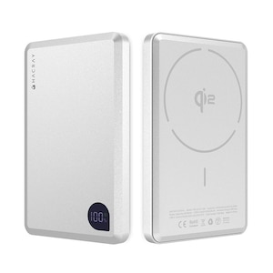HACRAY�i�n�N���C�j�bQi2�Ή����o�C���o�b�e���[ AirSlim 5000mAh�i�V���o�[�z���C�g�j�bHR-Q112L-SW