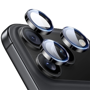 ESR�biPhone 17/16/15/14 Pro/14 Pro Max�p Armorite �J������p�����K���X�t�B�����i�u���b�N�j�bES27914I17