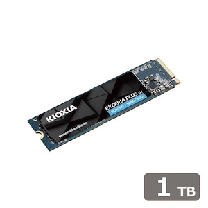 KIOXIA｜キオクシア｜内蔵SSD KIOXIA EXCERIA PLUS G4 NVMe Gen5x4 1TB｜SSD-CK1.0N5PLG4N